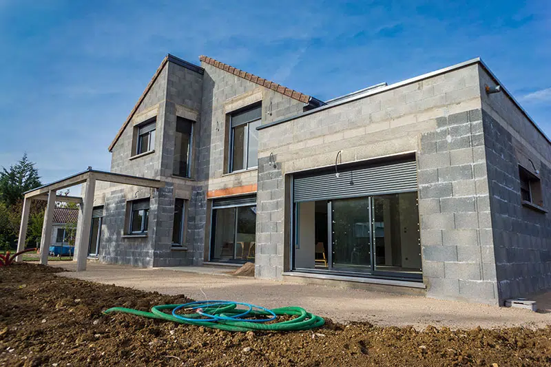 construction villa contemporaine